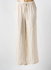 Pantalon large beige CREAM pour femme seconde vue