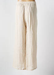 Pantalon large beige CREAM pour femme seconde vue