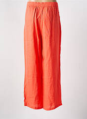 Pantalon large orange CREAM pour femme seconde vue