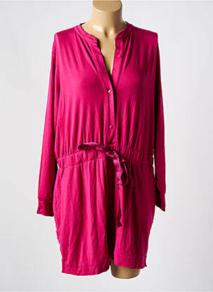 Pyjashort rose MAISON LEJABY pour femme