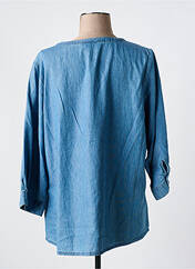 Tunique manches longues bleu CREAM pour femme seconde vue