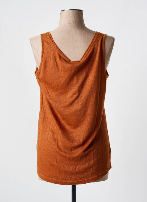 Débardeur marron HOTEL PARTICULIER pour femme