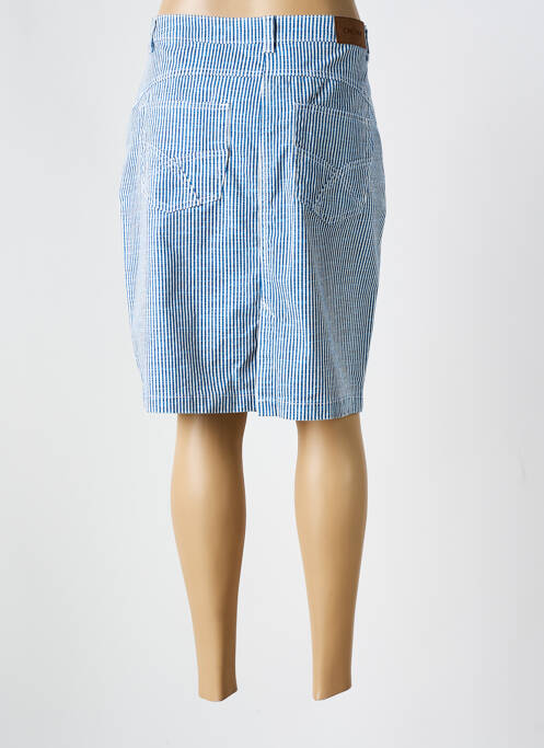 Jupe mi-longue bleu CREAM pour femme
