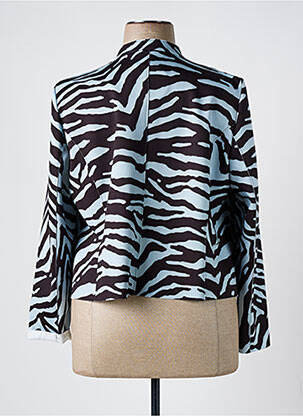 Veste casual coupe cintrée bleu FABER femme