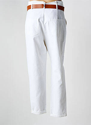 Jeans coupe droite taille normale taille normale blanc CAROLINE BISS femme