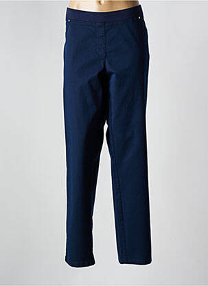 Jegging tissage popeline taille normale bleu RABE femme