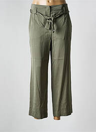 Pantalon 7/8 taille élastique taille normale vert MARC CAIN femme