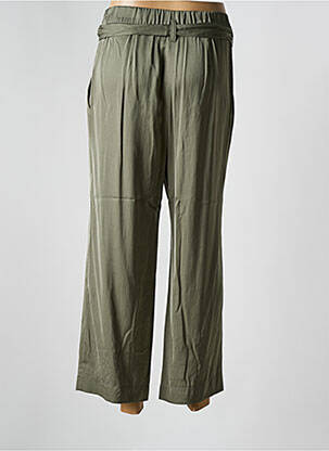 Pantalon 7/8 taille élastique taille normale vert MARC CAIN femme