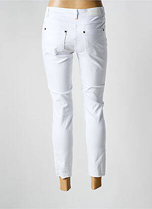 Pantalon 7/8 stretch taille normale blanc SPORTALM femme