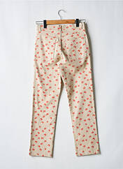 Jeans coupe slim beige NICE THINGS pour femme seconde vue