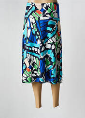 Jupe mi-longue bleu GOLLÉHAUG pour femme seconde vue