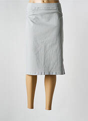Jupe mi-longue gris ELENA MIRO pour femme seconde vue