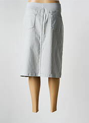 Jupe mi-longue gris ELENA MIRO pour femme seconde vue
