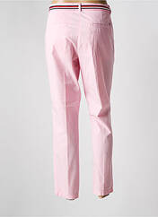 Pantalon chino rose TOMMY HILFIGER pour femme seconde vue