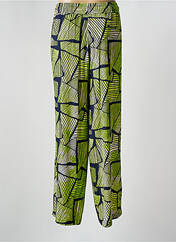 Pantalon droit vert FABER pour femme seconde vue