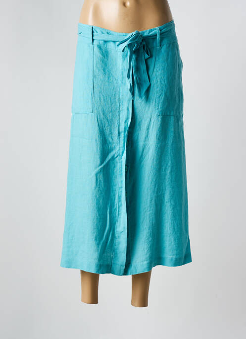 Jupe longue bleu DEVERNOIS pour femme