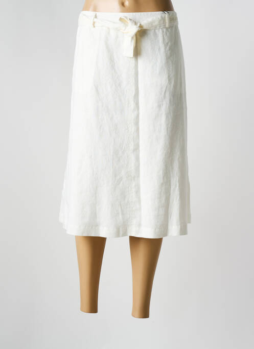 Jupe mi-longue beige BASLER pour femme