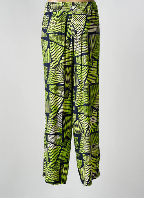 Pantalon droit vert FABER pour femme