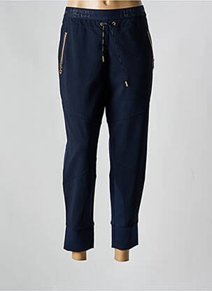 Pantalon 7/8 stretch taille normale bleu SPORTALM femme