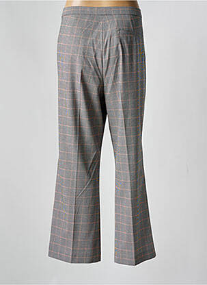 Pantalon droit stretch taille normale gris ELENA MIRO femme