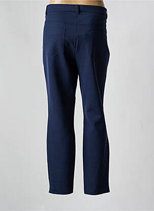 Pantalon slim tissage popeline taille normale bleu SPORTALM femme
