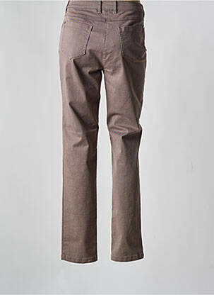 Pantalon droit stretch taille normale marron RABE femme