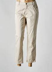 Pantalon 7/8 beige BRUNO SAINT HILAIRE pour femme seconde vue