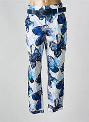 Pantalon droit bleu CAROLINE BISS pour femme seconde vue