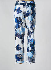 Pantalon droit bleu CAROLINE BISS pour femme seconde vue