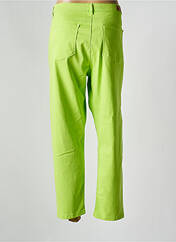 Pantalon droit vert FABER pour femme seconde vue