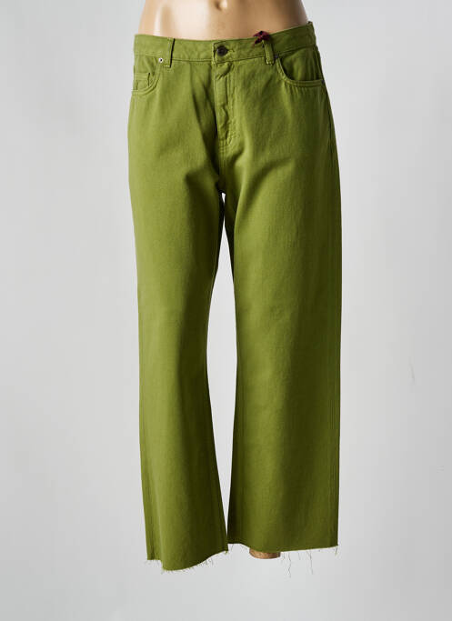 Jeans coupe large vert MÊME ROAD pour femme