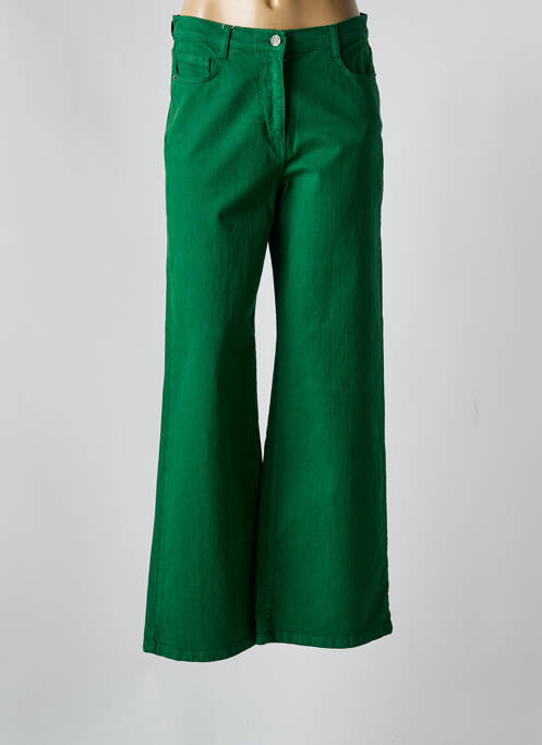 Jeans coupe large vert NICE THINGS pour femme