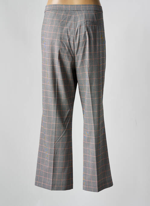 Pantalon droit gris ELENA MIRO pour femme