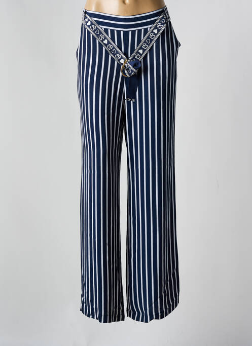 Pantalon large bleu CAROLINE BISS pour femme