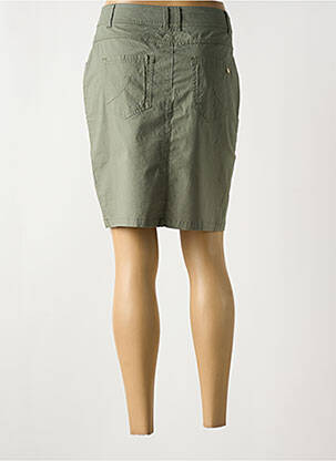 Jupe courte poches vert ÉTYMOLOGIE femme