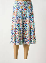 Jupe mi-longue blanc GRIFFON pour femme seconde vue