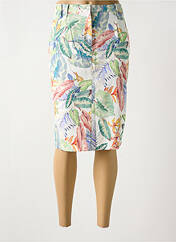 Jupe mi-longue blanc GUY DUBOUIS pour femme seconde vue