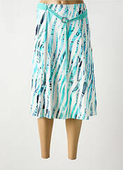Jupe mi-longue bleu FRANK WALDER pour femme seconde vue