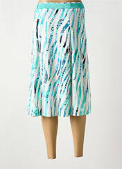 Jupe mi-longue bleu FRANK WALDER pour femme seconde vue