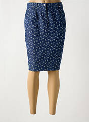 Jupe mi-longue bleu GUY DUBOUIS pour femme seconde vue