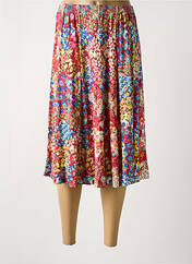 Jupe mi-longue rouge GRIFFON pour femme seconde vue