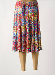 Jupe mi-longue rouge GRIFFON pour femme seconde vue