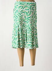 Jupe mi-longue vert FRANK WALDER pour femme seconde vue