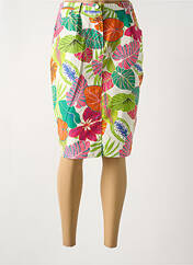 Jupe mi-longue vert GUY DUBOUIS pour femme seconde vue