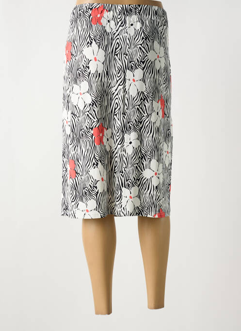 Jupe mi-longue noir FRANK WALDER pour femme