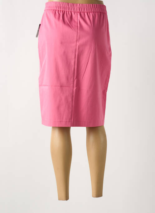 Jupe mi-longue rose FRANK WALDER pour femme