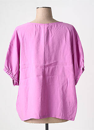 Blouse manches 3/4 manches 3/4 violet STREET ONE femme