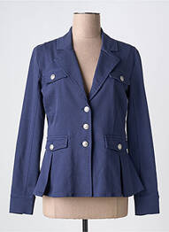Blazer coupe cintrée bleu DOLCEZZA femme