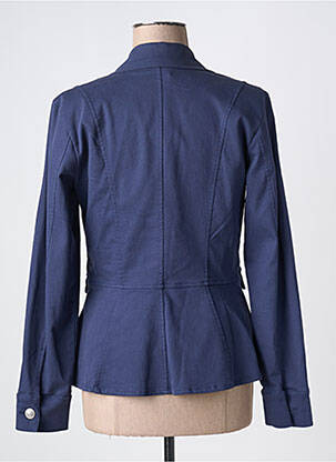Blazer coupe cintrée bleu DOLCEZZA femme