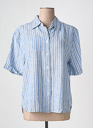 Chemisier bleu IN WEAR pour femme